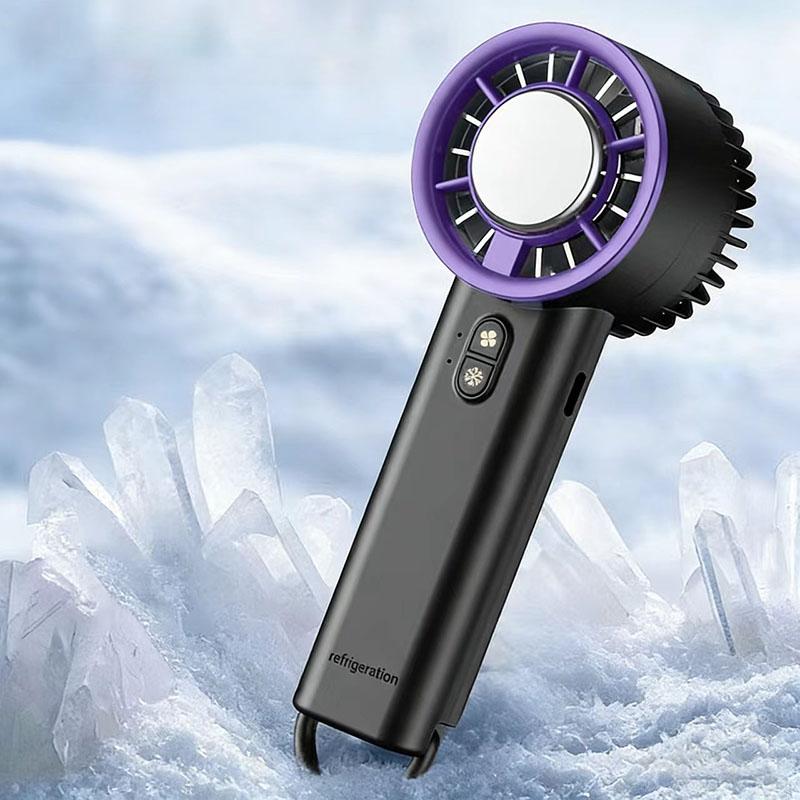 Brand new High-Quality Handheld Compact size High-Quality Fan High-Quality Portable High-Quality Semiconductor Ice High-Quality Cooling High-Quality