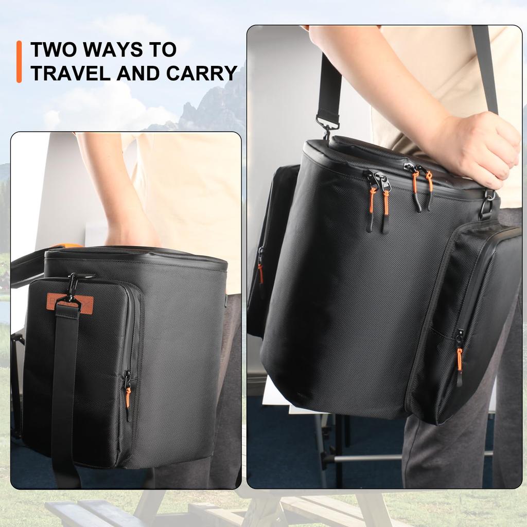 Carrying case shoulder bag for Bose S1/S1 Pro. Also stores accessories such as microphones, transmitters, tablets, and power cords.