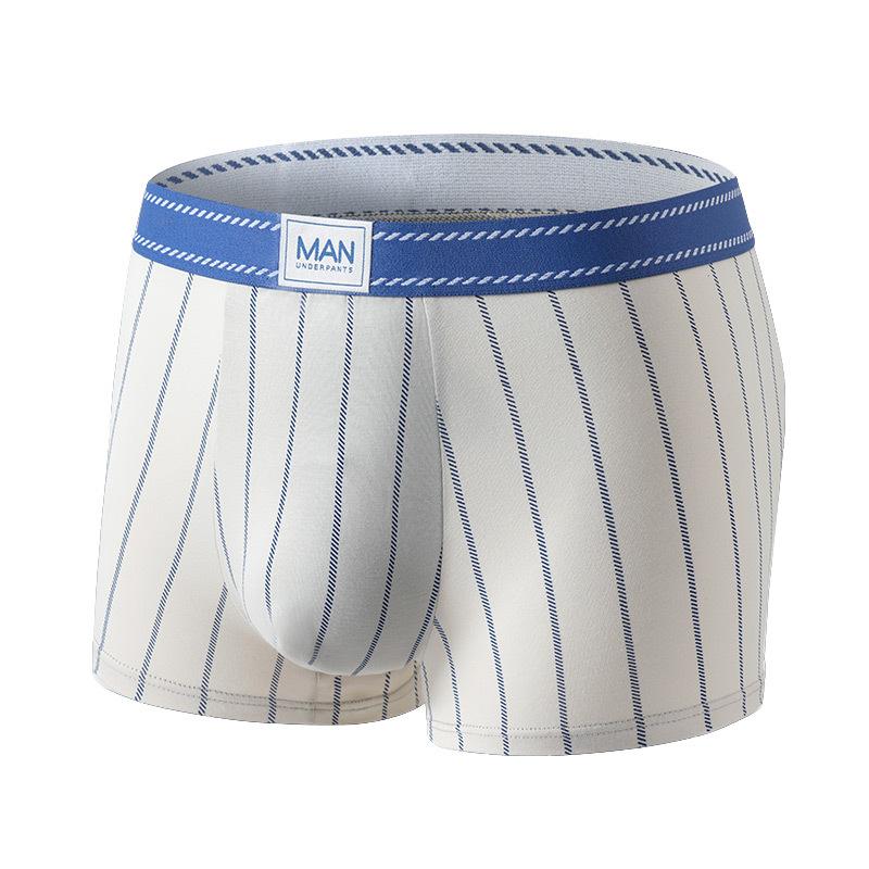 3 Stück Herren Unterwäsche Flache Ecke Hose Übergröße Atmungsaktiv Herren Unterwäsche Boxer Brief