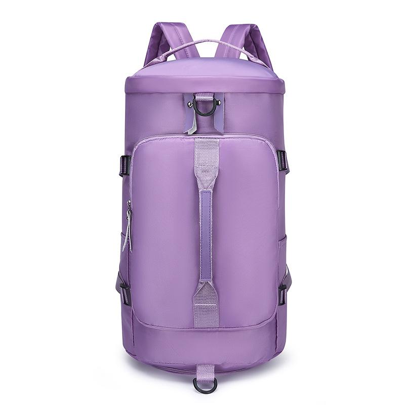 New casual yoga bag, large capacity, personalized single-shoulder travel bag, fashionable sports and fitness backpack, crossbody bag