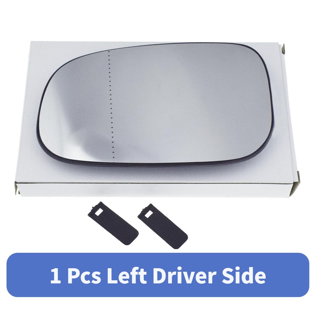 1 Pcs Left Driver or Right Passenger For Volvo S40 S60 S80 C30 C70 V50 V70 Heated Side Rearview Mirror Glass with Backiing Base