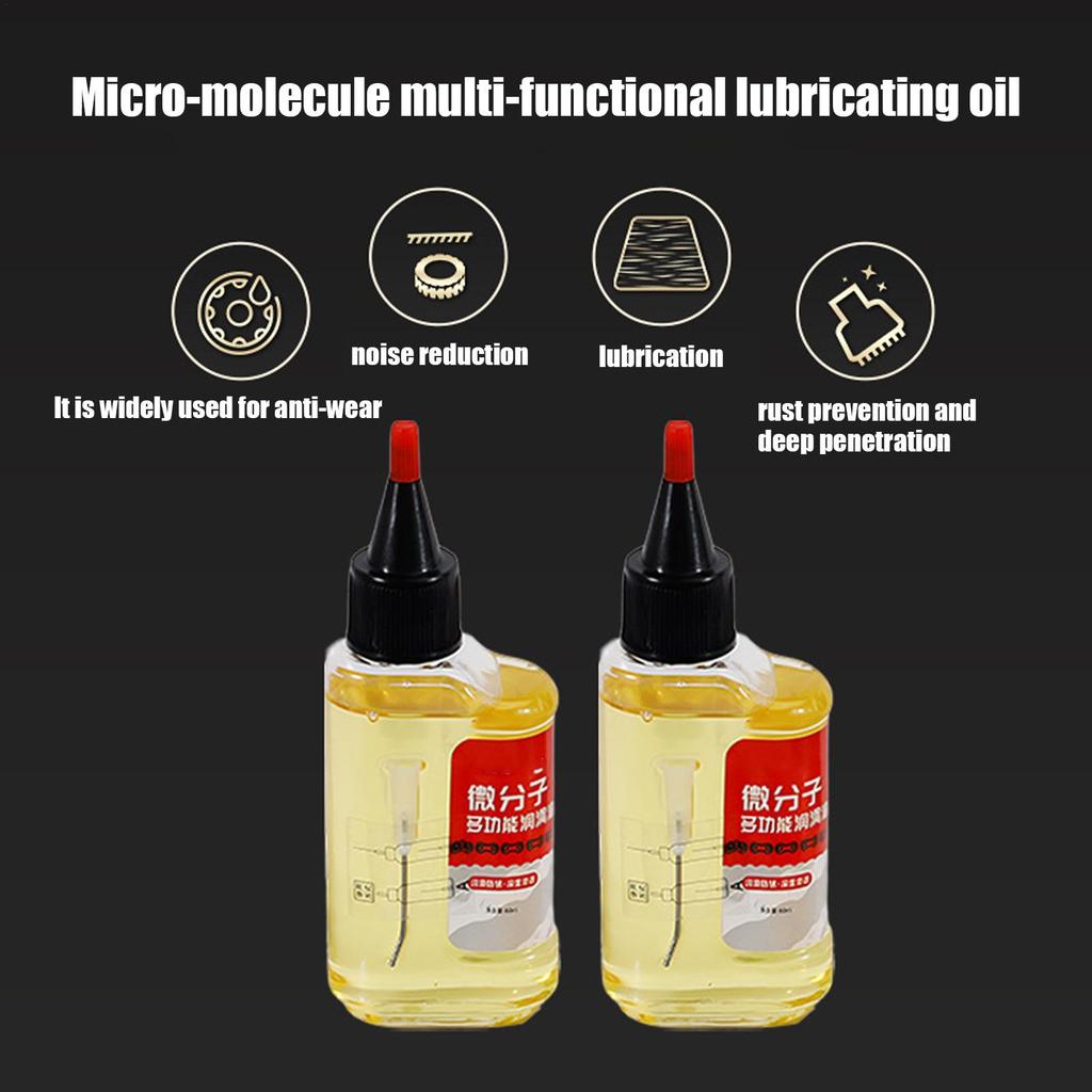 Lubricant Oil 60ml Rust Prevention Lubricant Bikes Lubricating Oil for Door Locks Motorcycles Electric Fans Automobile