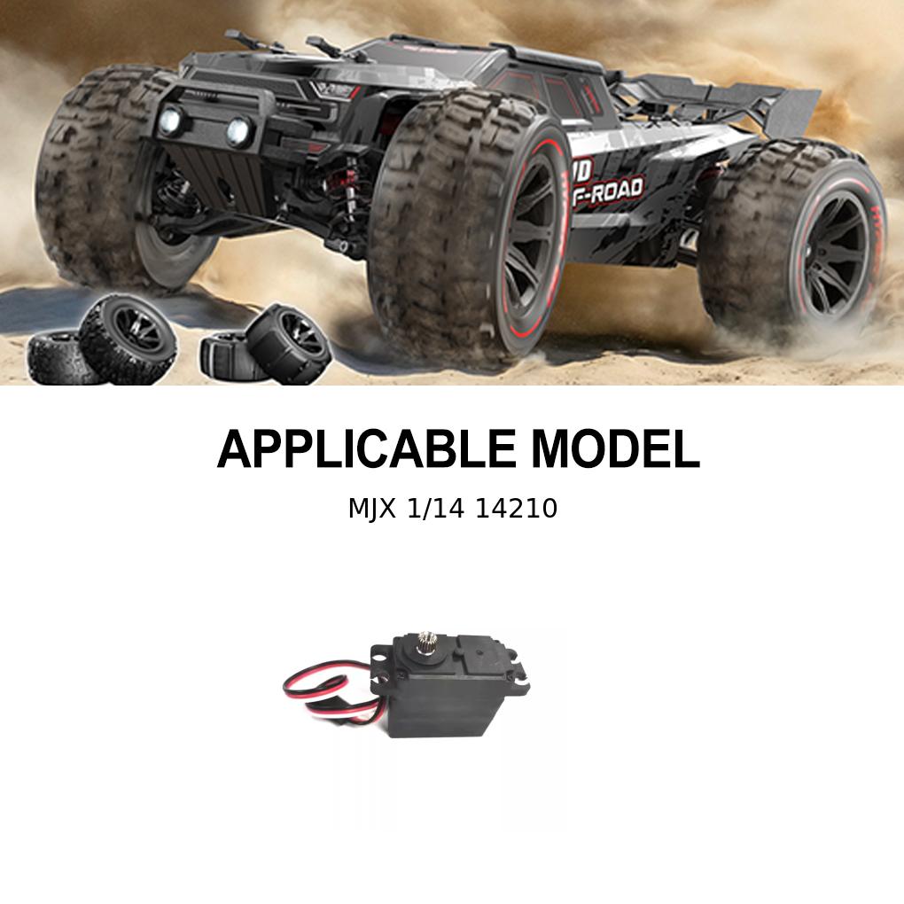 *Black 21T 3kg Digital Servo For 1/14 MJX 14209 14210 Digital Servo For 1/14 21T 3kg Digital Servo For 1/14 MJX 14210 14209 1/14 MJX 14210 14209 21T