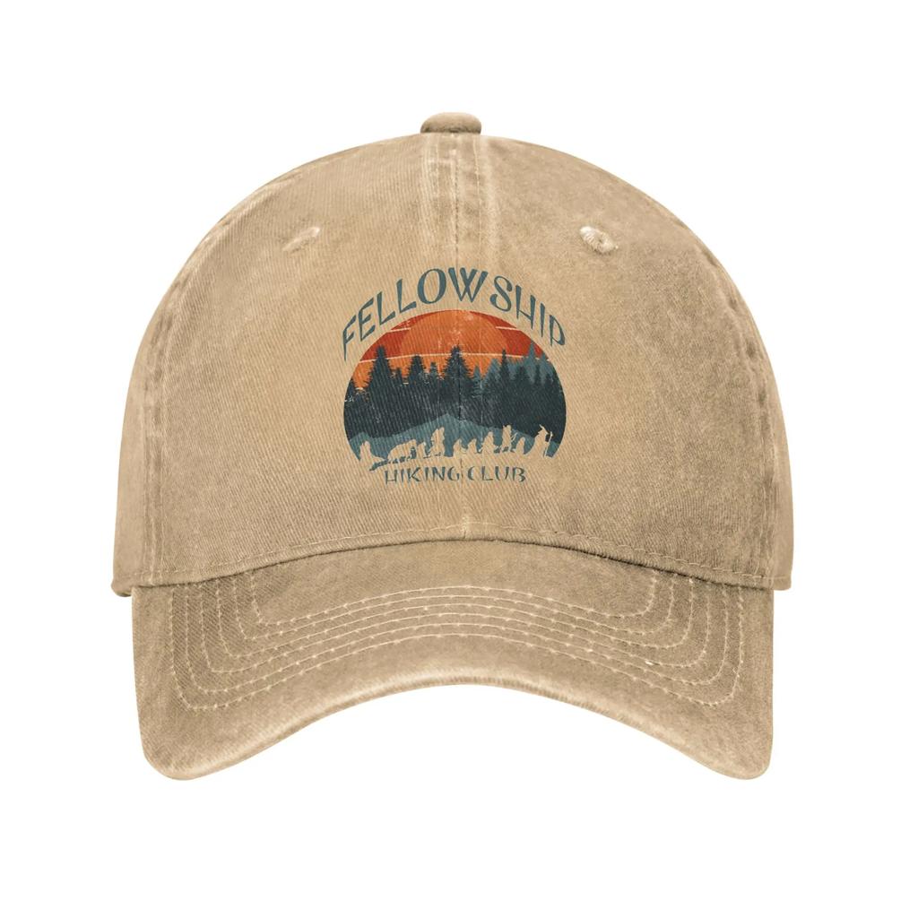 Fellowship Hiking Club Accessories Baseball Cap Unisex Casual Caps Hat Adjustable Sun Cap