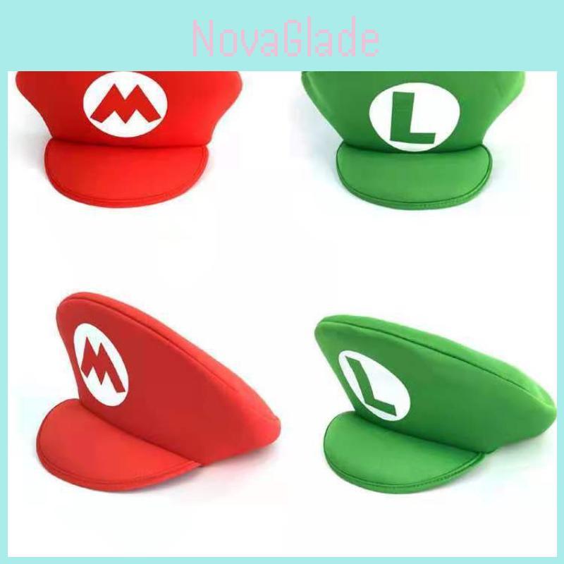 Унісекс Капелюх Косплею Супер Маріо Луїджі Брос Для Дорослих І Дітей Реквізит Для Костюма На Хелловін