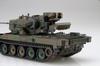 Military Series Ground Force Type 87 gun set with Plastic model 1/72 No.9 EX-2 Self-Defense self-propelled anti-aircraft (2-car personnel)