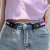 Invisible No Show Stretch Belt Women Elastic Waistband Jeans Versatile Fashion Accessory