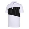 TAYLORMADE APPAREL Men'S Big Lettering Block Perforated Collar Short Sleeve T-Shirt T8031Tn2243-100