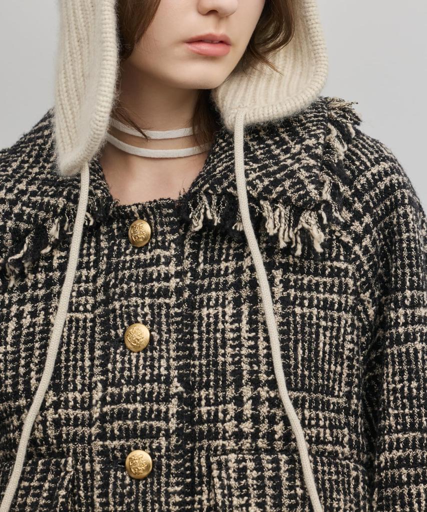 Padded Tweed Jacket