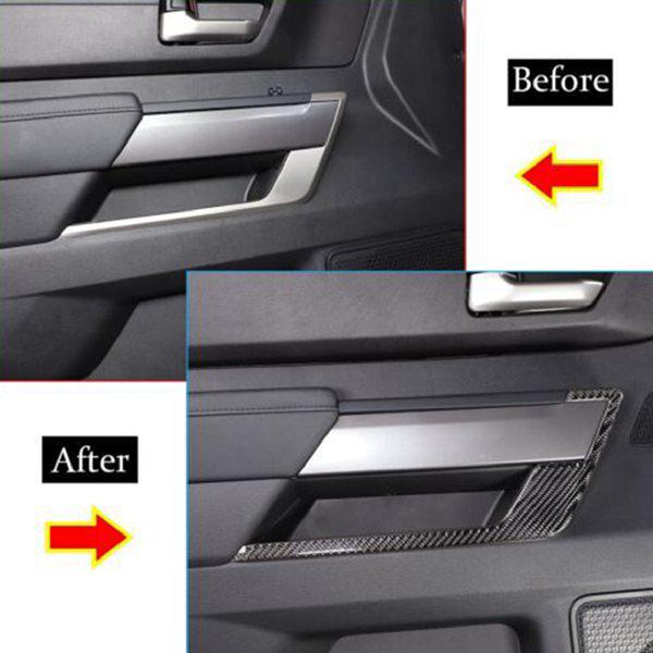 2022-2023 Toyota Tundra Carbon Fiber Door Panel Stickers, Set of 4 RRX Carbon