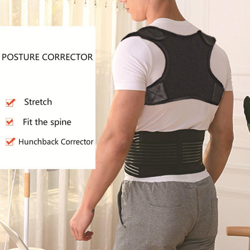 Corrector de Postura de Espalda Invisible Entrenador Sujetador de Hombro Ajustable Soporte Recto Clavícula para Hombres Mujeres Adultos Niños