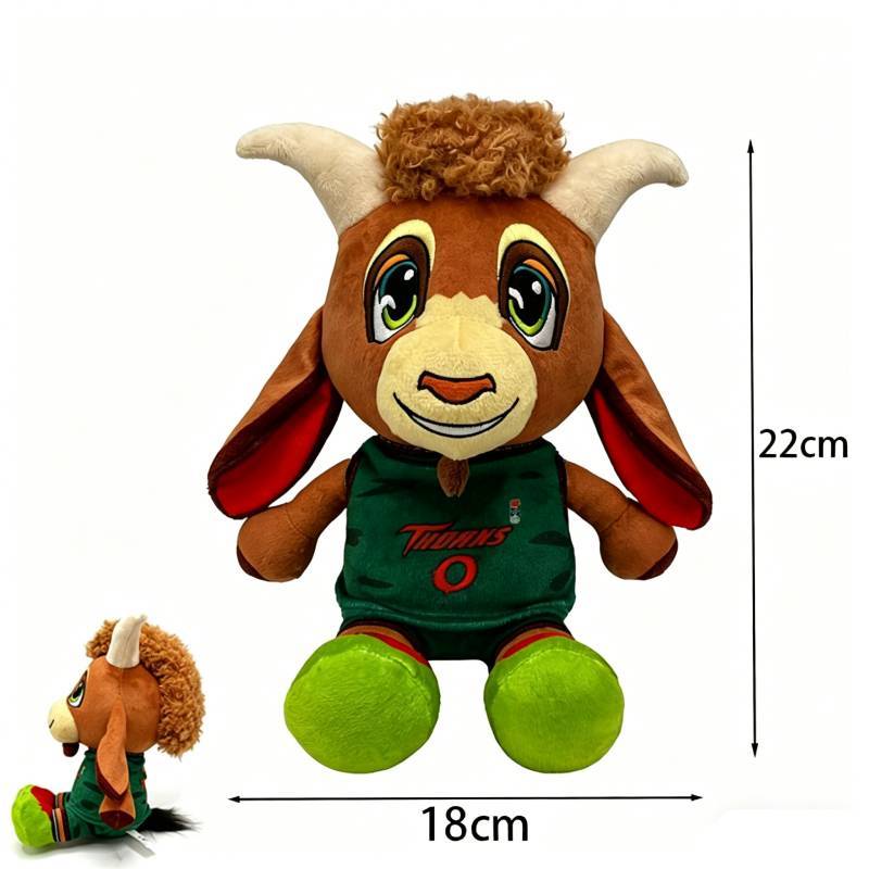 Goat Jett Fillmore Mondo Plush Miracle Dream Team Plush Toy With Pp Cotton Filling For Collectors And Kids
