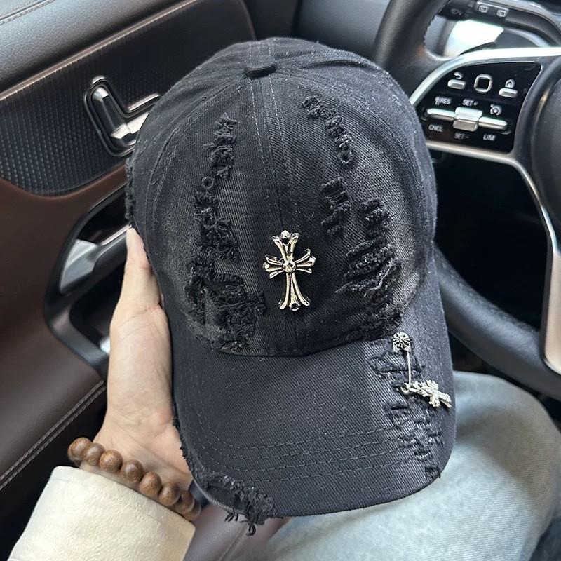 Casual Cross Embroidered Baseball Cap With Adjustable Fit For Men And Women
