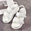 Quality Platform Sandals For Women Chunky Sole Adjustable Buckle Strap Casual Summer Beach Shoes Non-Slip Thick Bottom Sandals