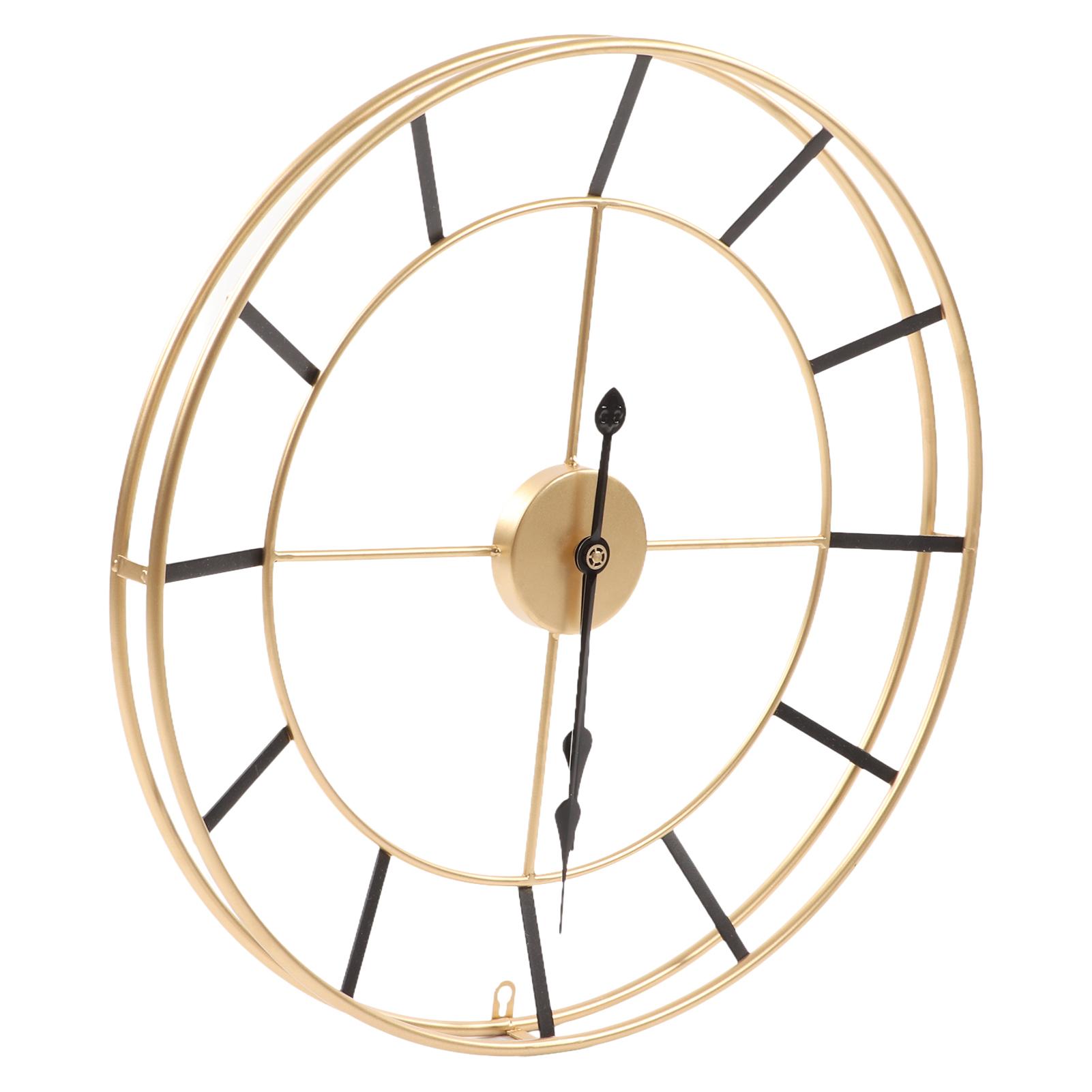 

Настенные часы с электростатической краской-спрей, круглые, простые, бесшумные настенные часы для украшения дома, подарки