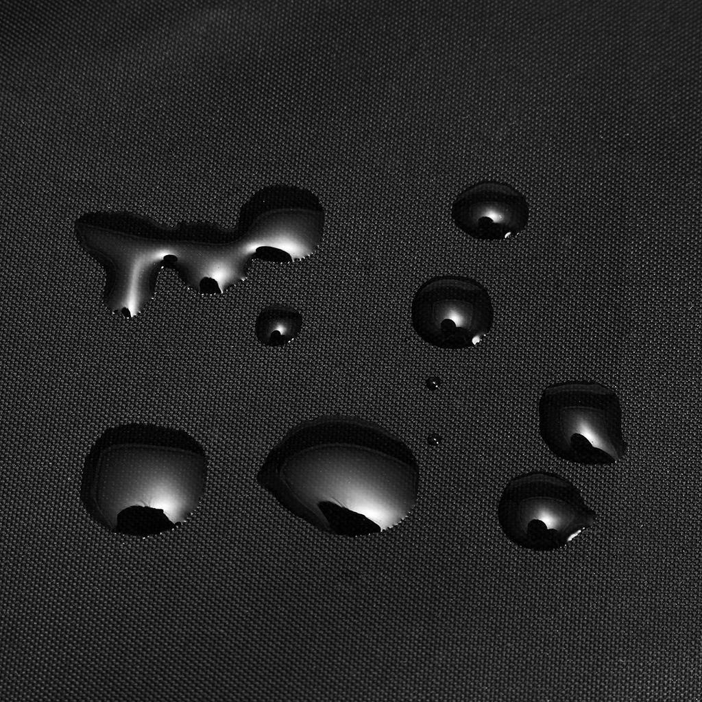 Black Waterproof 210D Oxford Generator Cover - Wind and Dustproof, Outdoor Protection in 3 Sizes