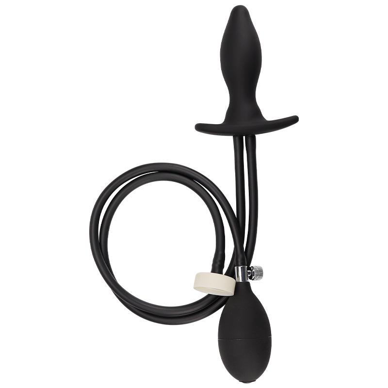 Inflatable Anal Plug and Cleaner with Beads - Adult Sex Toy.