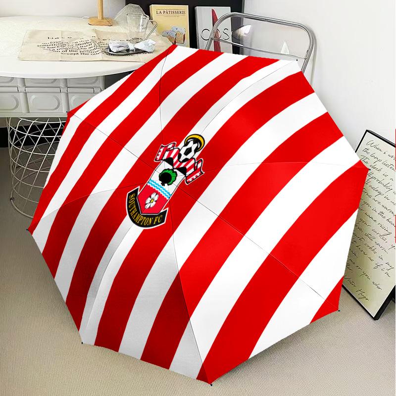 South-ampton Flag Automatic Folding Umbrella - 8-Rib Travel Umbrella with Auto Open/Close & Portable Gifts for Holidays or Birthdays