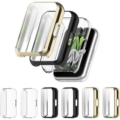 Galaxy Fit 3 Displayschutzhülle TPU Schutzhülle Vollabdeckung Stoßfänger für Samsung Galaxy Fit3 Kratzfestes Zubehör