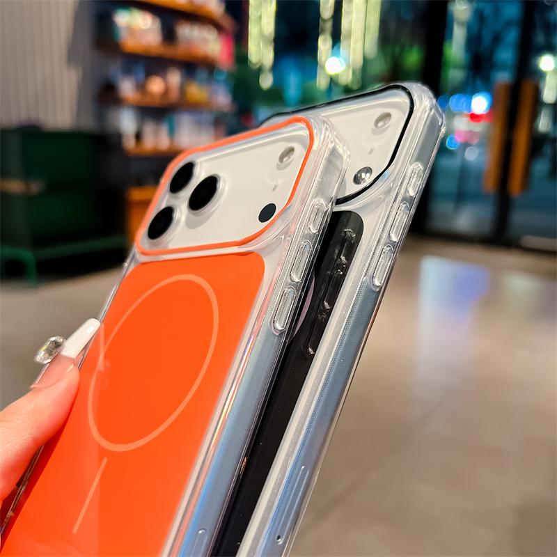 For iPhone 17 Pro Max Case  Color Magnetic For Magsafe Wireless Charging Case For Iphone 17 Air 16 Pro Max Plus 17 Cover