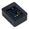 Detector de Dióxido de Carbono CO2 Preto LCD TVOC HCHO Temperatura Umidade Medidor de Qualidade do Ar