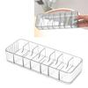 Cable   Box Multiple Compartments Remote Control   Cord Storage Box for Home Desktop
