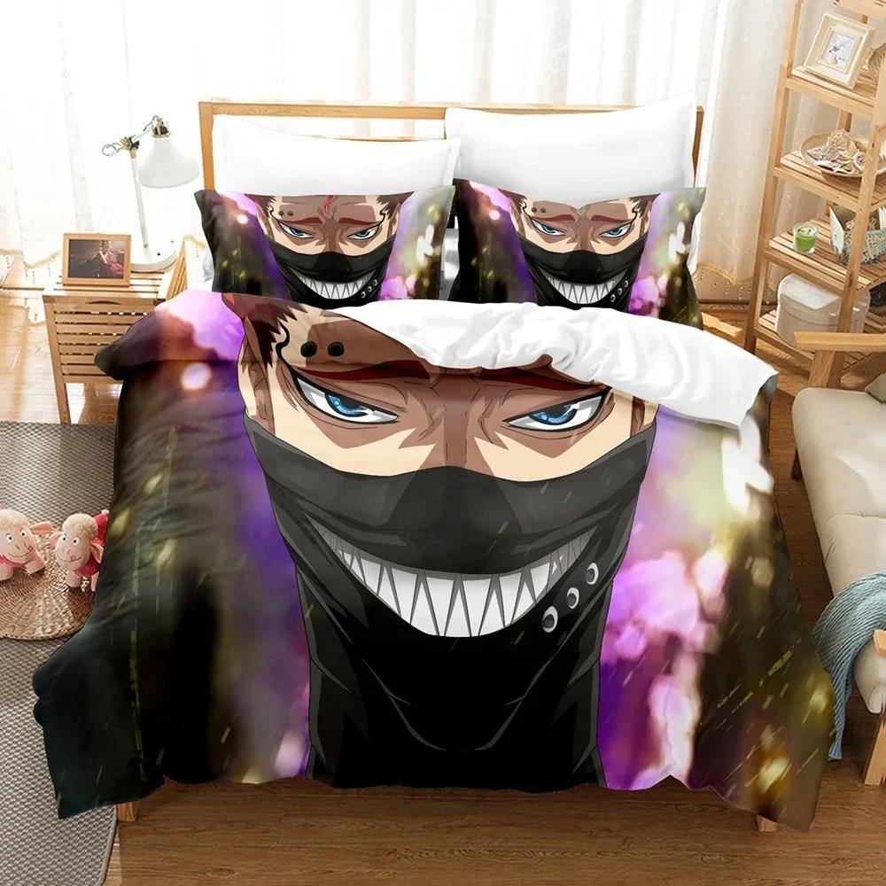 3D Print Anime Black Clover Bedding Collections Duvet Cover Collection With Pillowcase Twin Full Queen King Bedclothes With Bed Linen Home Textiles