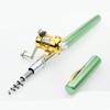 Compacts Mini Pocket Fishing Rod Telescopic Pen Shaped Fishing Rod Collapsible Fishing Rod for Salt/Freshwater Fishing