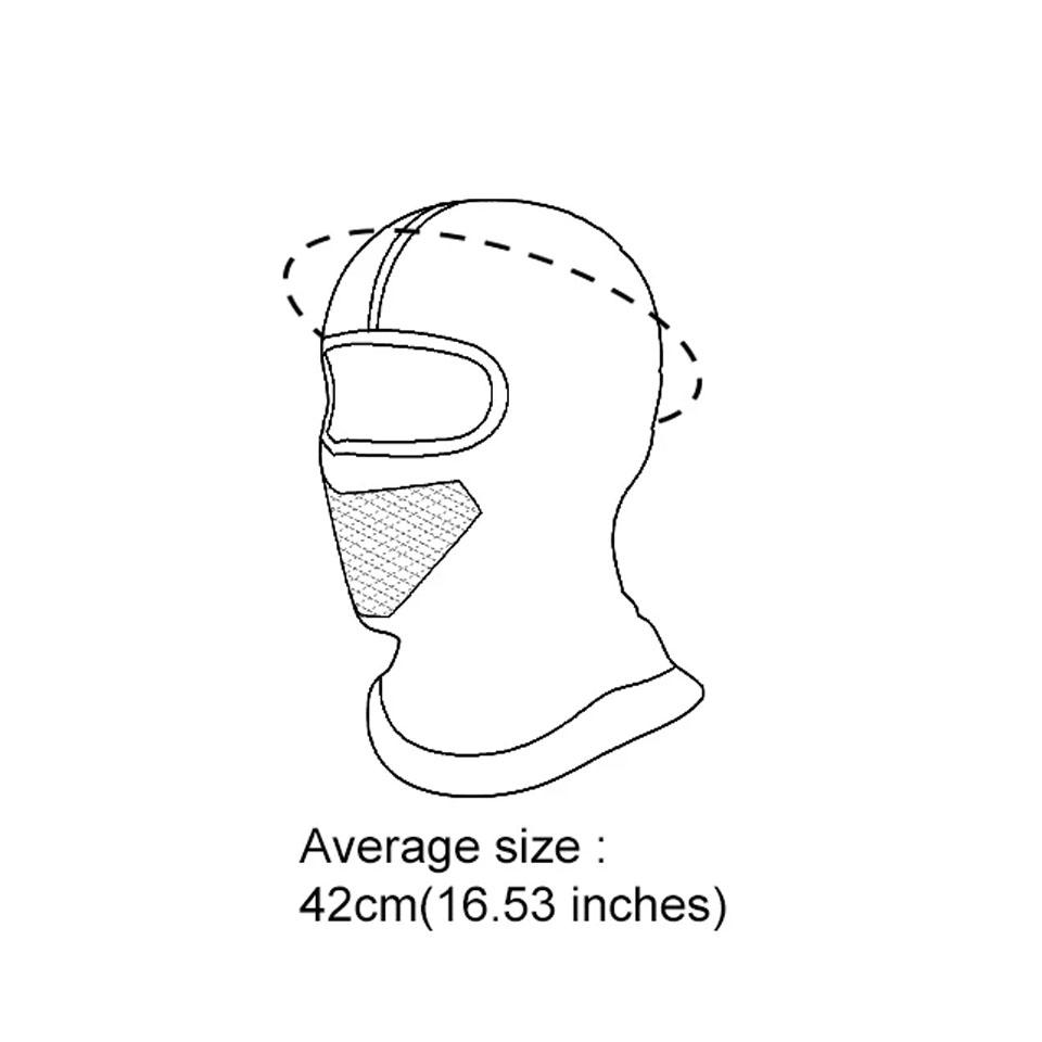 Loogdeel Motorcycle Windproof Balaclava Helmet Liner Unisex Winter Warm Skiing Riding Running Face Mask Bicycle Headwear