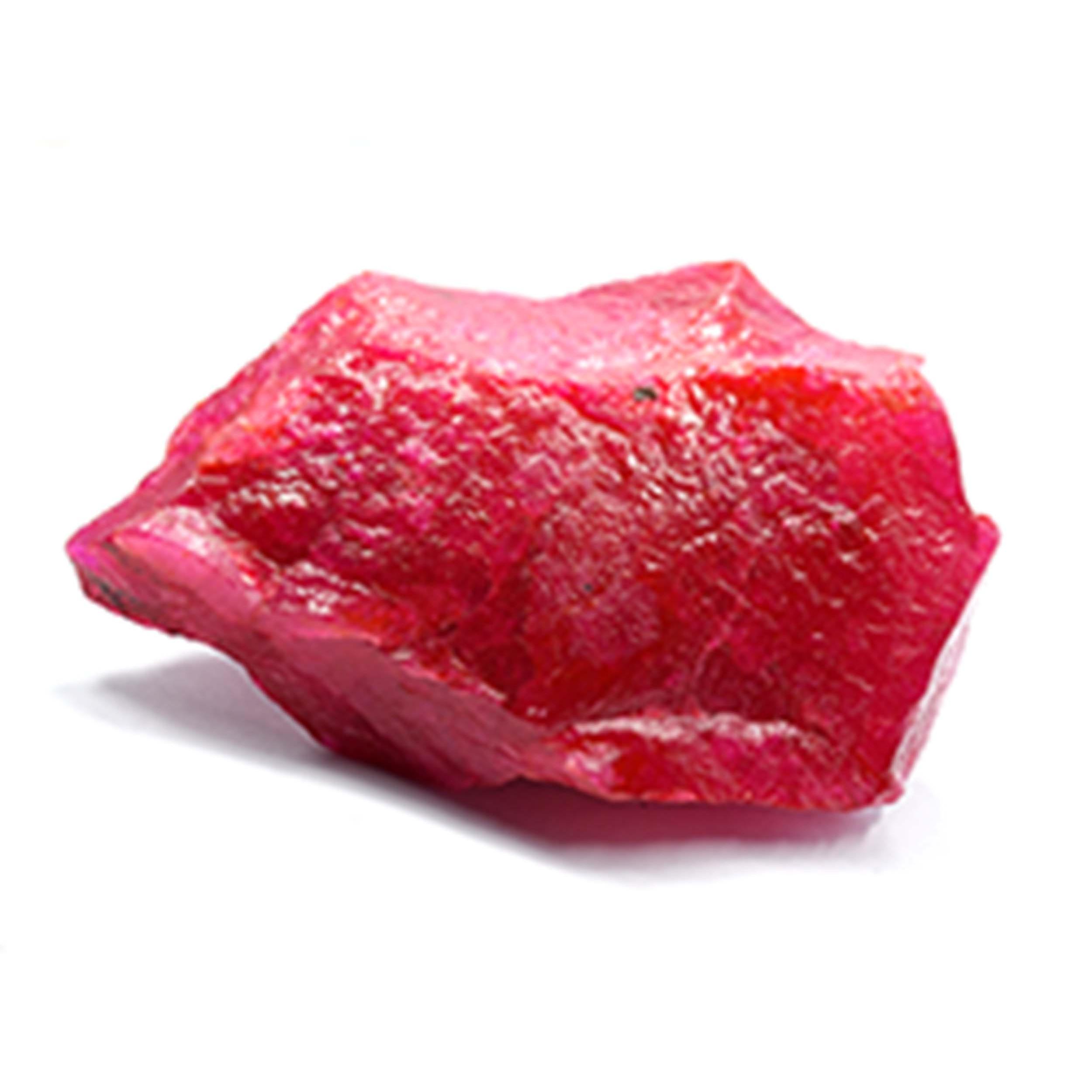 

Натуральний Рубіново-Червоний Неогранований Величезний Розмір 2824.90 Карат СЕРТИФІКОВАНИЙ Вільний Дорогоцінний Камінь AM-232 124 mm approx червоний