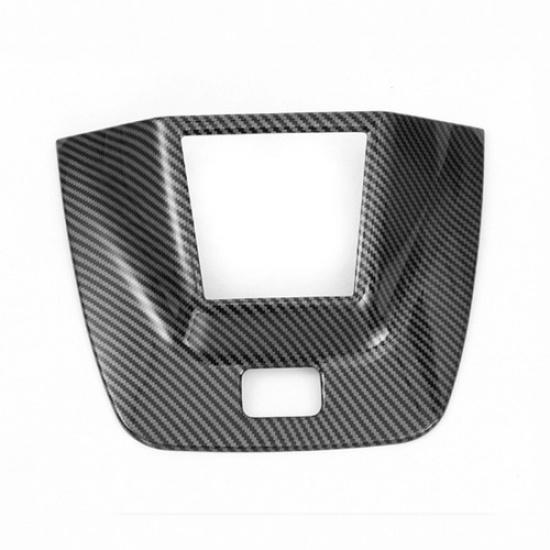 Fit For Honda Accord Carbon Fiber Inner Dashboard Speaker Ring Cover Trim