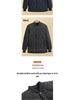Grandpa's Warm Cotton-Padded Winter Coat - Fleece-Lined Jacket for Middle-Aged & Elderly Men