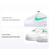 Air Force 1 LV8 1 GS White Aquamarine Kids Sneakers Black Green-Strike DJ5154-100