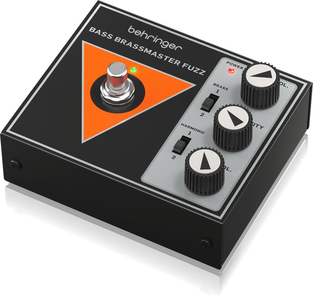 Behringer bass brassmaster fuzz - efekt basowy