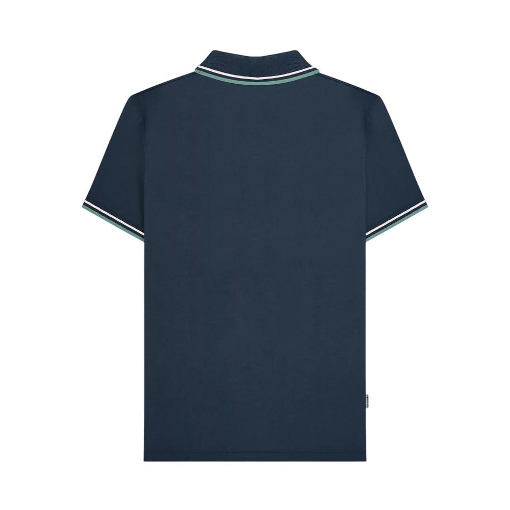 Lambretta Mens Vertical Stripe Polo Shirt