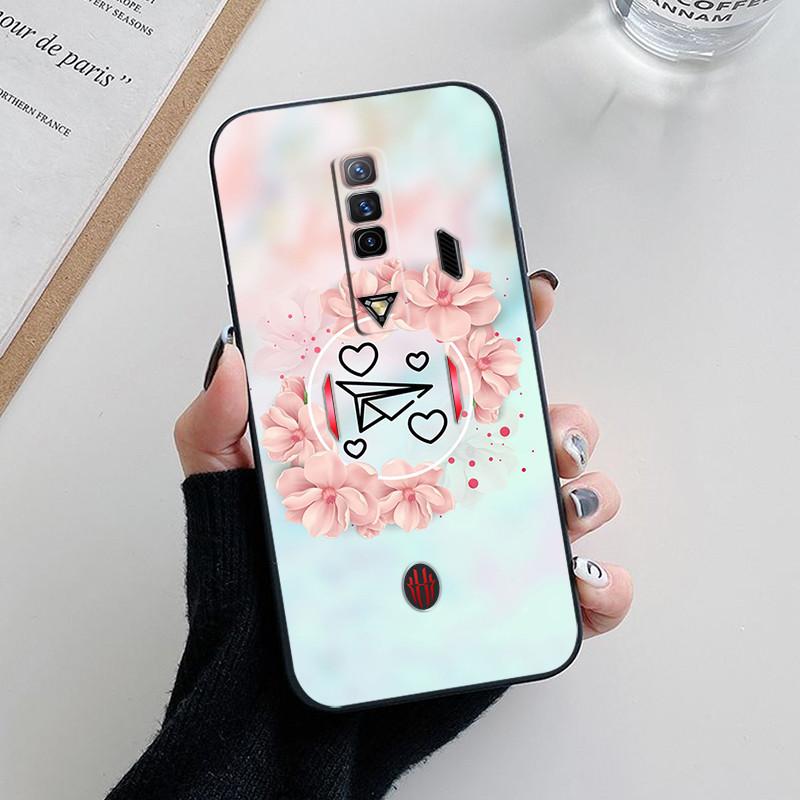 Für ZTE Nubia Red Magic 7 Hüllen 7Pro Mode Weiche TPU Silikon Rückseite Für redmagic 7 7S Pro 10 air Handyhüllen Fundas