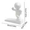 Cute Decorative Door Stop Cute Rubber Figures Doorstop Funny Action Figure Decorative Door Stop for Home Office Bedroom