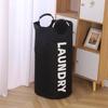 Foldable Large Capacity Oxford Cloth Laundry Basket with Alloy Handle