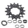 Single-Speed-Umrüstsätze für Mountainbikes und Rennräder, Aluminiumlegierung 16T 18T Fahrrad-Single-Speed-Ritzel