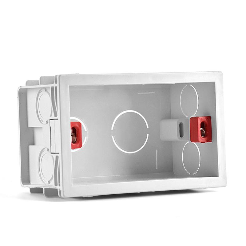 118 Type Switch Six-Hole Gray Wall Socket with Type-C 20W, Thai Style & PC Panel, Taiwan Socket