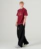 WV PROJECT Gabardine Cotton Elastic Waist Pants Black Mjlp7786