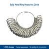 Adjustable Metal Ring Sizer and Measurement Tool
