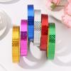 1 Roll 30m Stickers Office Tapes DIY Colorful Laser Tape Decorative Sticky Stationery Adhesive Sticker Kids Scrapbooking Tools