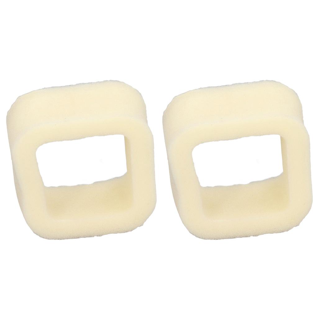 2Pcs Mower Air Filter Element Polyester Fiber Washable for 443 436 Brush Cutter