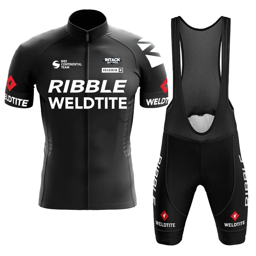 2026 Men's Summer Cycling Jersey Set Lightweight Quick-Dry Breathable Bike Wear with Padded Shorts for Road Mountain Bike