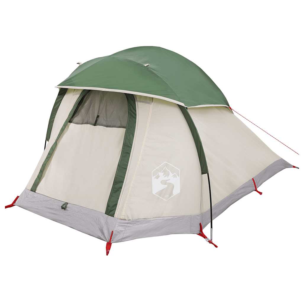 Dome Style 1 Person Camping Tent Green Waterproof