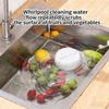 Powerful Dishwasher Portable Electric Cleaning Device ABS Texture Clothing Washing Machine for Travel Kitchen Home Use