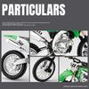 1:12 Kawasaki KX450 Модель Дорожнього Спортивного Мотоцикла зі Сплаву Металева Лита Модель Гірського Позашляхового Мотоцикла Симуляція Дитяча Іграшка Подарунок