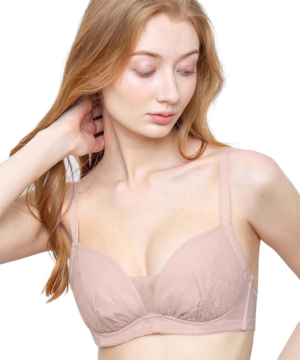 

Бюстгальтер делает вашу грудь удобной, подходит для больших размеров от A до G, выглядит Бюстгальтер BOG305 BE G80 [Amphi] компактный, носить, чашки, [Бюстгальтер меньшего размера] Женский