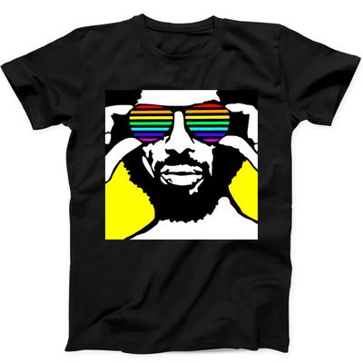 Gil Scott Heron Zonnebril Reflecties Jazz Muziek Cadeau Zwart T-shirt 86